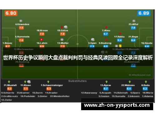 世界杯历史争议瞬间大盘点裁判判罚与经典风波回顾全记录深度解析 世界杯历史争议瞬间大盘点裁判判罚与经典风波回顾全记录深度解析